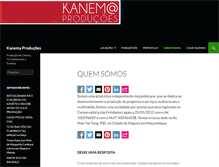 Tablet Screenshot of kanemaprod.com